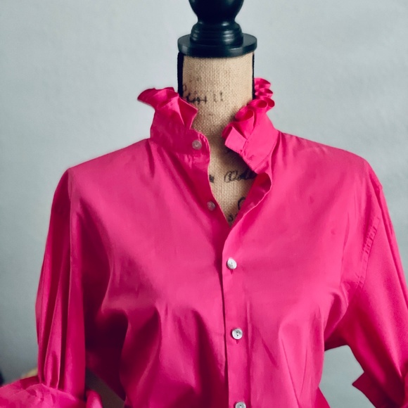 Stafford Tops - Bright Pink Wardrobe Staple You’ll Love Adding to Your Shirt Rotation